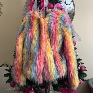 Multi Color Faux Fur